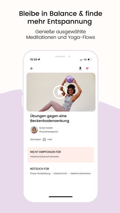 Mama: Stillen Rückbildung App-Screenshot #5