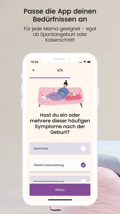 Mama: Stillen Rückbildung App-Screenshot #6