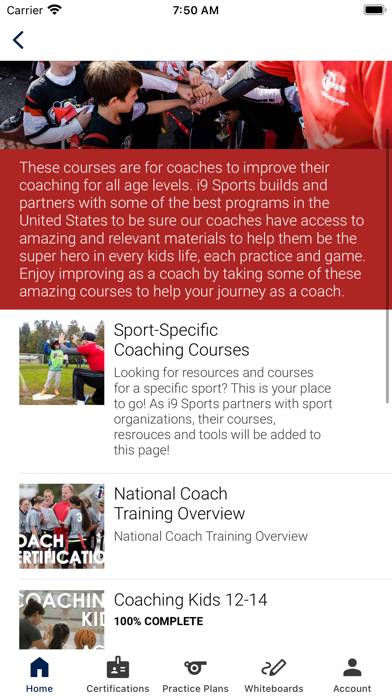 I9 Sports Game Day App App screenshot