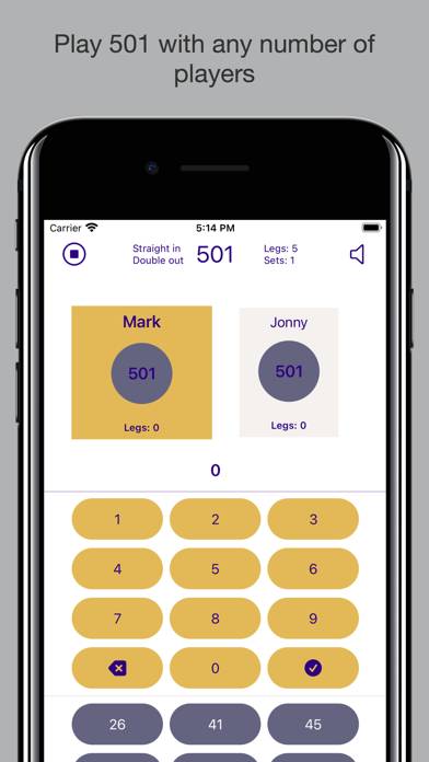 Darts Checkout Training App-Screenshot #3