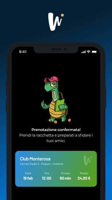 WeSmash Schermata dell'app