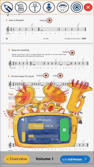 Trompetenfuchs Band 1 App-Screenshot