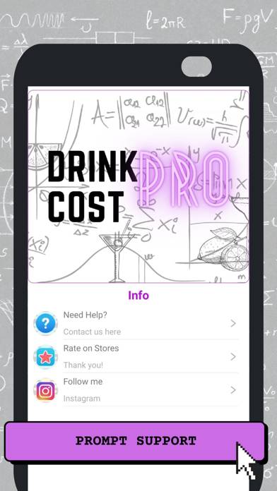 Drink Cost PRO Schermata dell'app #4