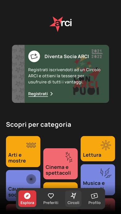 Tessera ARCI App screenshot #4