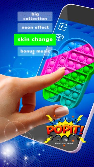 Pop it antistress fidget toy game screenshot