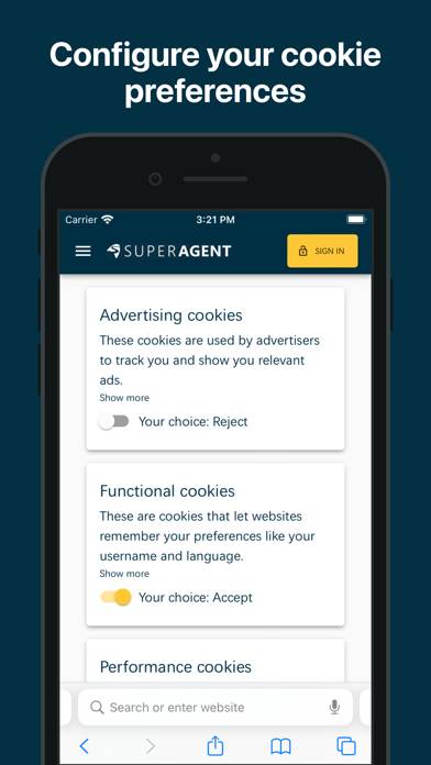 Super Agent for Safari App-Screenshot #3