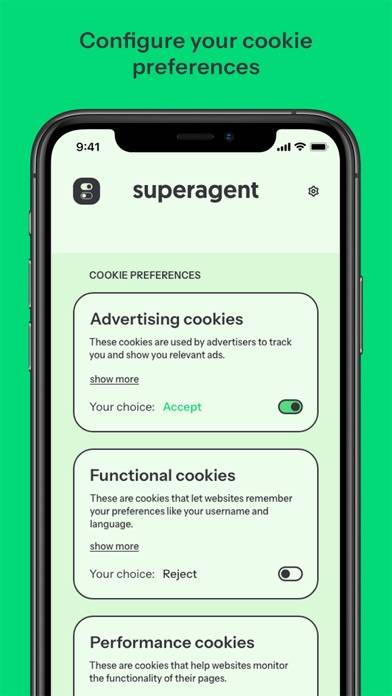 Super Agent for Safari App screenshot