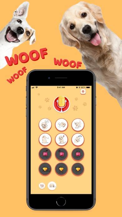Dog sounds: Animal translator App skärmdump #2