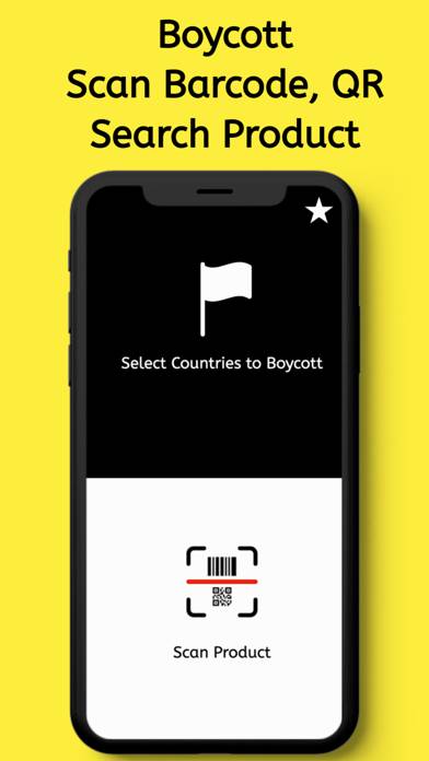 Boycott, Scan Barcode, QR App screenshot #1