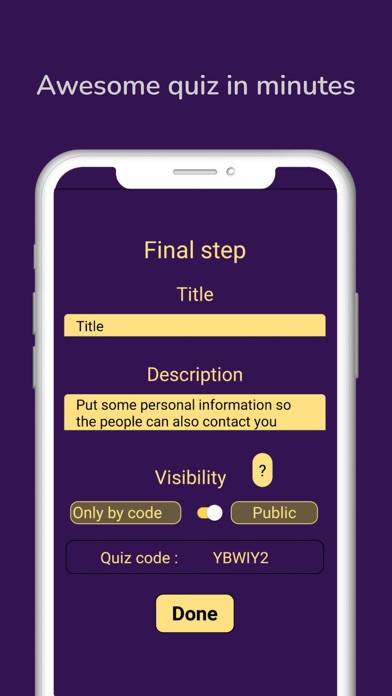 Chemistry Experiments Quiz game screenshot
