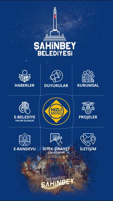 Sahinbey Belediyesi App screenshot #1
