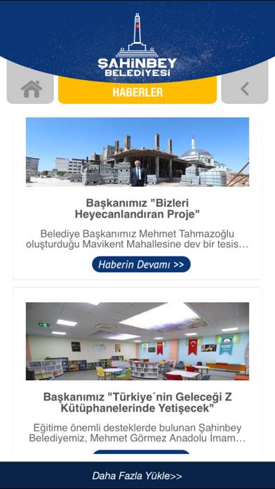 Sahinbey Belediyesi App screenshot #2