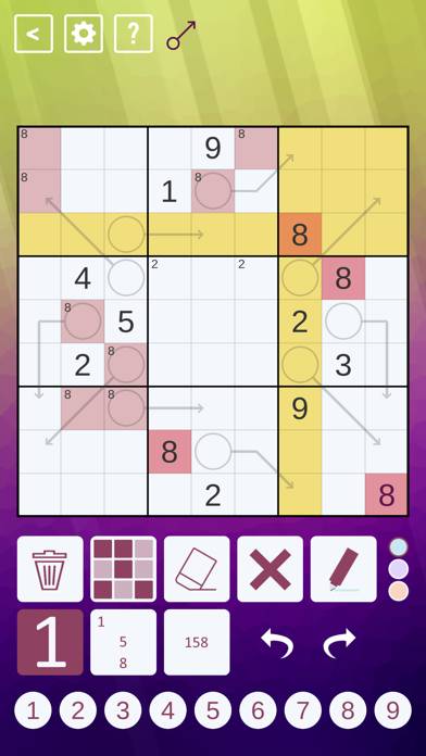 Arrow Sudoku App screenshot #1