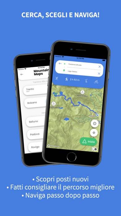 Mountain Maps Schermata dell'app