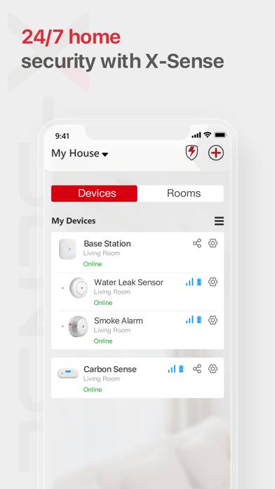 X-Sense Home Security App-Screenshot #1