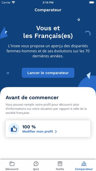 Insee Mobile Capture d'écran de l'application #6