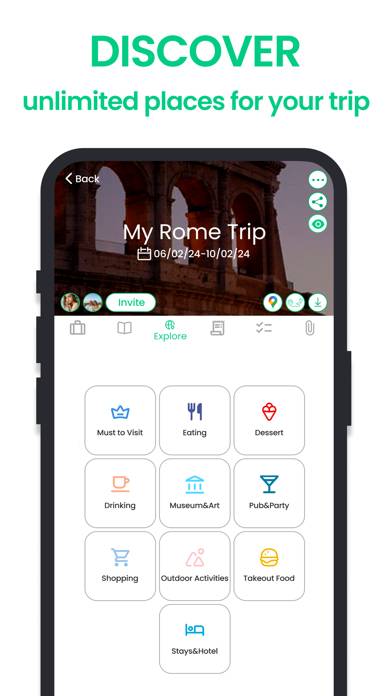 Tourist: Trip Planner & Guide App screenshot