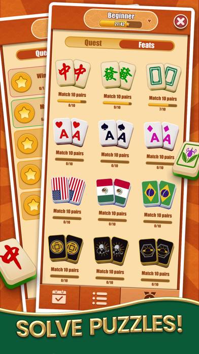 Mahjong Solitaire Capture d'écran de l'application #6