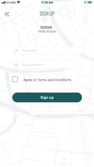 IWebCam : Phone to WebCam Captura de pantalla de la aplicación