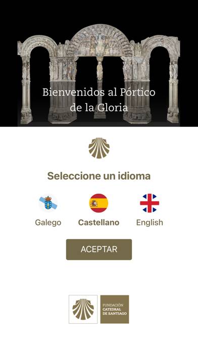 Pórtico de la Gloria App Captura de pantalla de la aplicación #1
