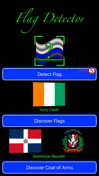 Flag Detector Captura de pantalla de la aplicación #1