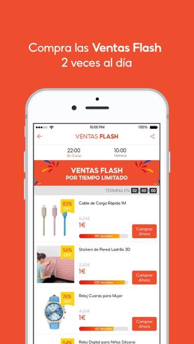 Shopee ES: Costo Cero de Envío Captura de pantalla de la aplicación