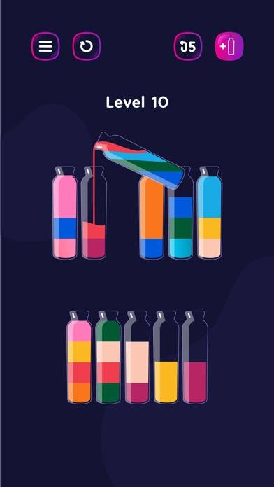 Water Sort Puzzle: Get Color App skärmdump #5