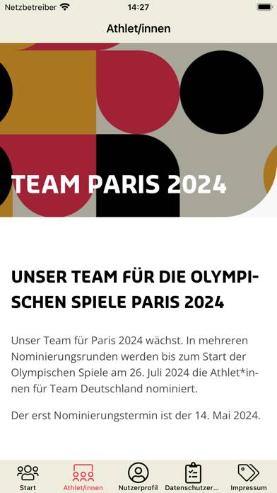 Team D Team-App App-Screenshot