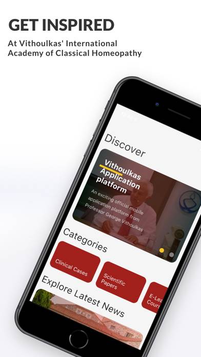 Vithoulkas App Captura de pantalla de la aplicación #1