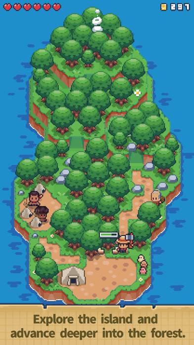 Tiny Island Survival Capture d'écran de l'application #2