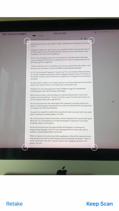 ScanText: Easy OCR capture d'écran