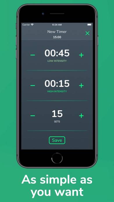 Tabata & HIIT Timer | Cero Pro App screenshot