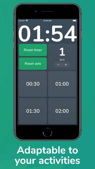 Tabata & HIIT Timer | Cero Pro App screenshot