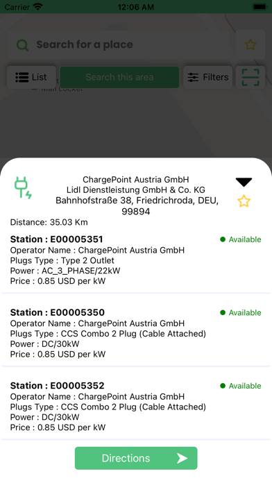 EVDC Charging Map App-Screenshot #5