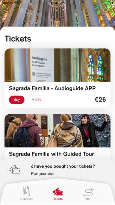 Sagrada Familia Official Captura de pantalla de la aplicación #2