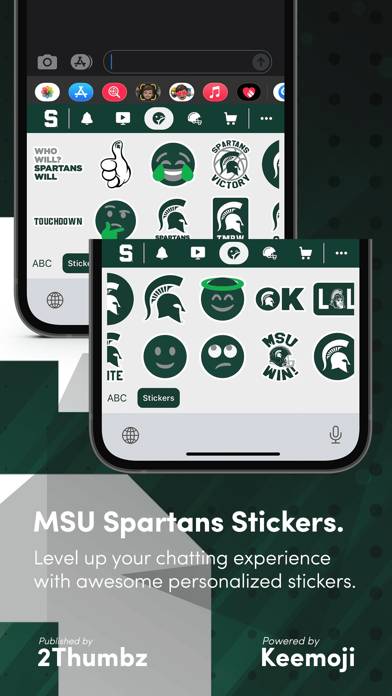 MSU Spartans Official Keyboard screenshot #3