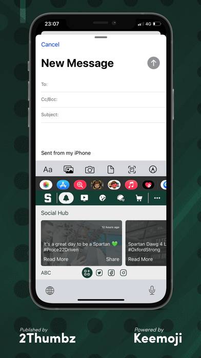 MSU Spartans Official Keyboard App screenshot #4