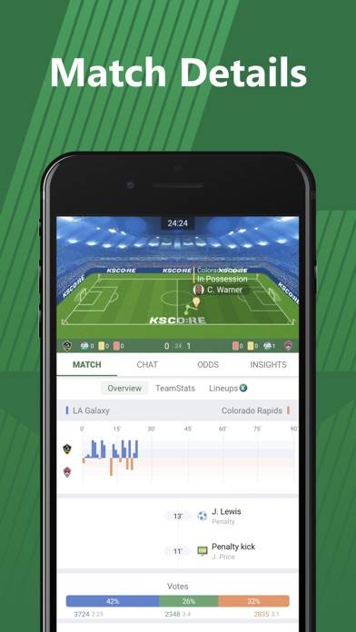 KScore App screenshot