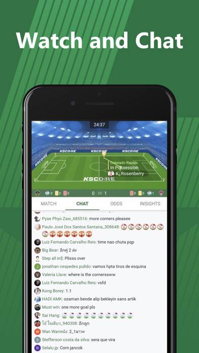 KScore App screenshot
