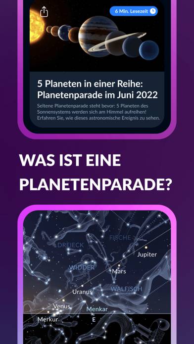 Sky Tonight: Sternenhimmel App App-Screenshot