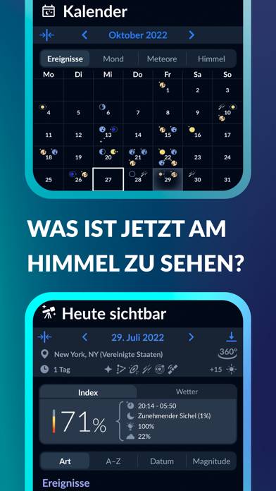 Sky Tonight: Sternenhimmel App App-Screenshot