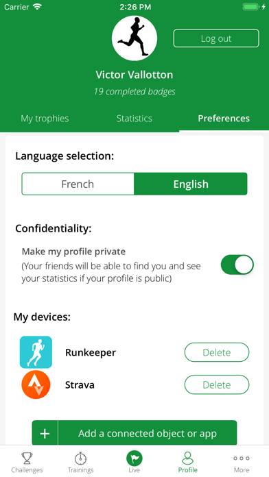 SE Marathon de Paris 2021 App skärmdump #5