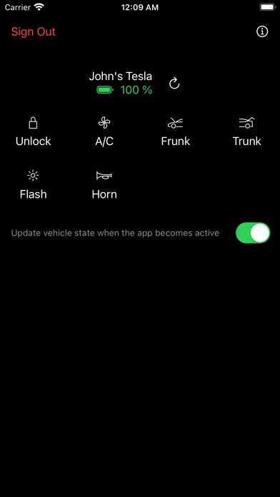 S3XY Key Fob App-Screenshot #1