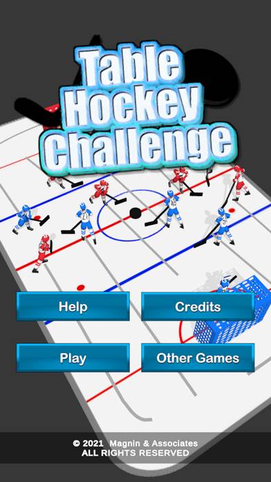 Table Hockey Challenge game screenshot