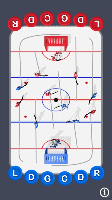 Table Hockey Challenge game screenshot