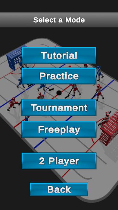 Table Hockey Challenge game screenshot