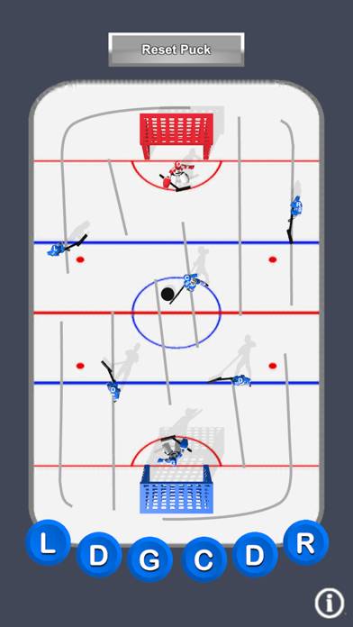 Table Hockey Challenge game screenshot