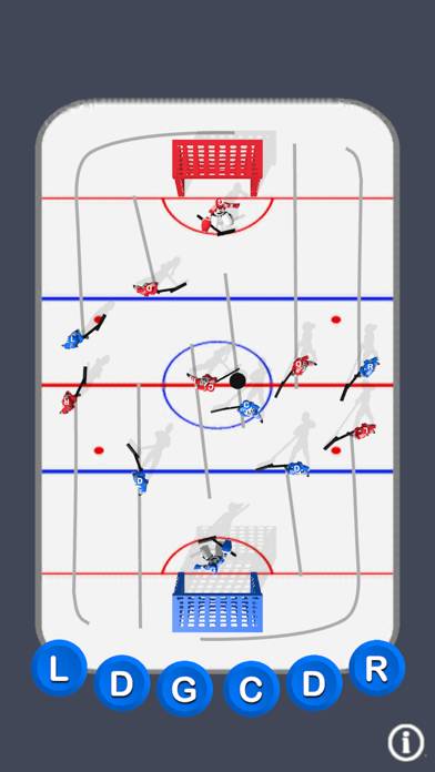 Table Hockey Challenge game screenshot