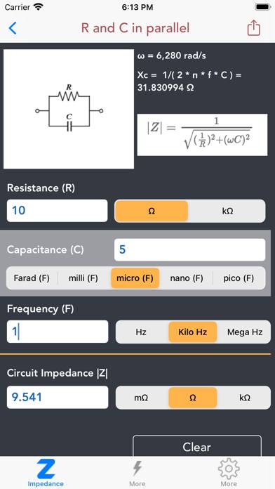 Impedance Calculators Schermata dell'app #6