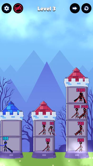 Hero Castle War: Tower Attack Uygulama ekran görüntüsü #1